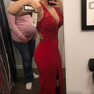 Prom/homecoming court dress